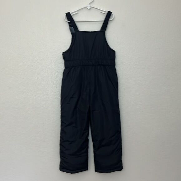 Osh Kosh B’gosh Kids Black Snow Bib sz 5-6 - Picture 8 of 9